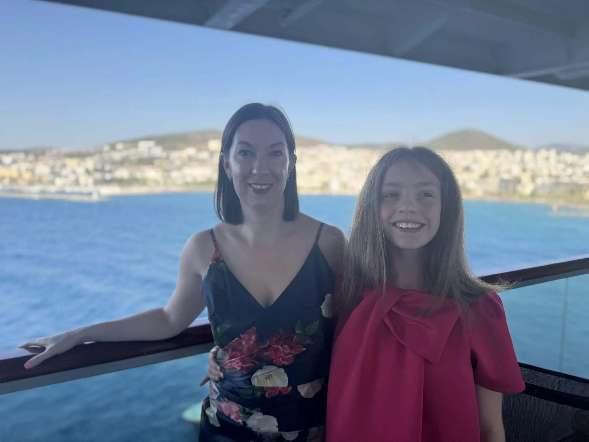Laura and Alex smiling